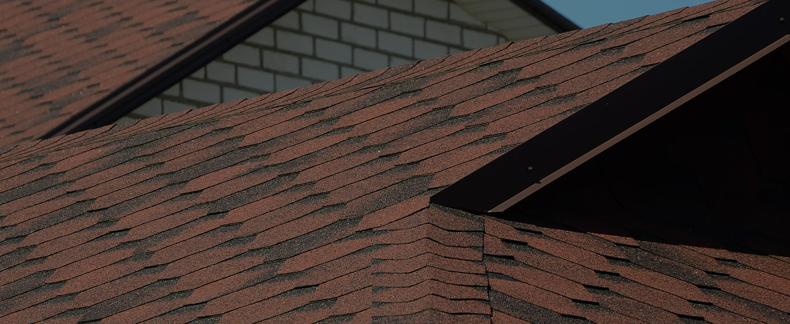 red shingled roof